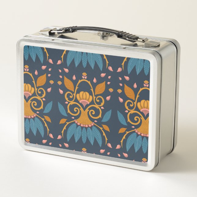 Lunch Box Style médiéval motif orné personnalisé (Dos)
