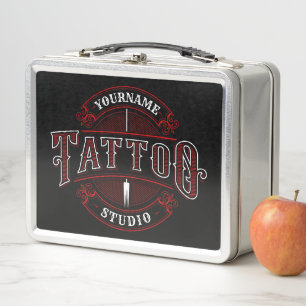 Lunch Box Style traditionnel AJOUTER LE NOM Tattoo Studio Sh