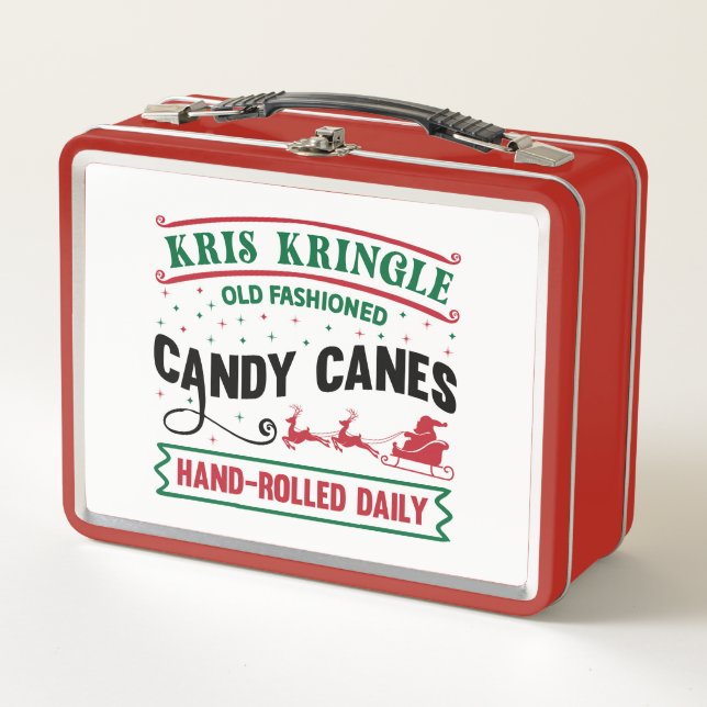 Lunch Box Sucres de canne Kris Kringle (Devant)