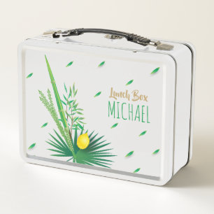 Lunch Box Sukkot Lulav et Etrog quatre espèces