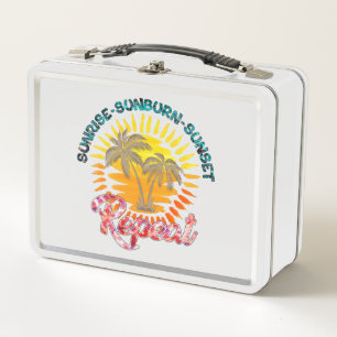 Lunch Box Sunrise-Sunburn-Sunset-Repeat   Palmiers d'or
