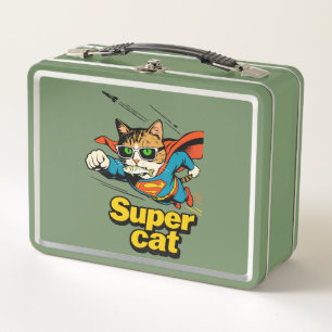Lunch Box Super Chat Volant avec Poisson