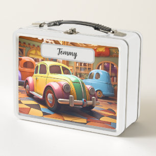 Lunch Box Super Cute Retro voiture jouets Boîte à lunch