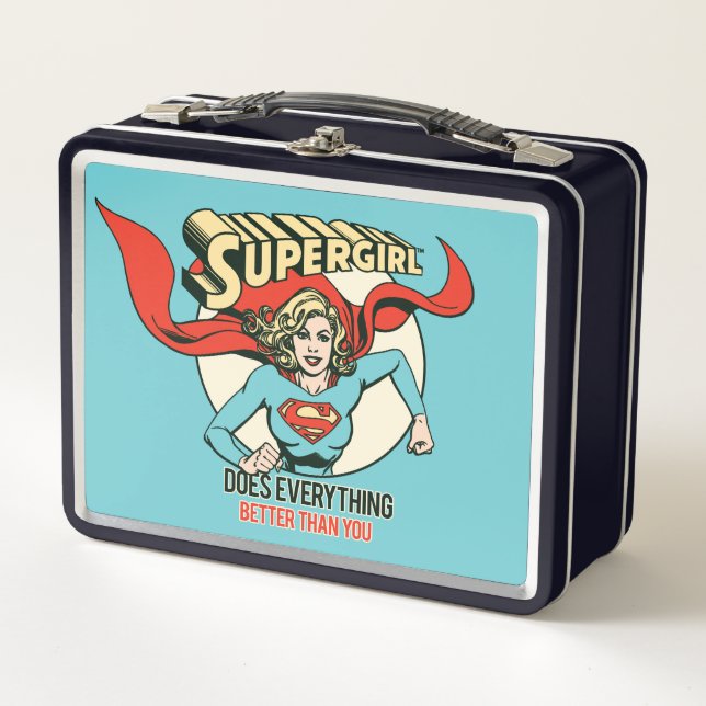 Lunch Box Supergirl fait tout mieux que toi (Devant)