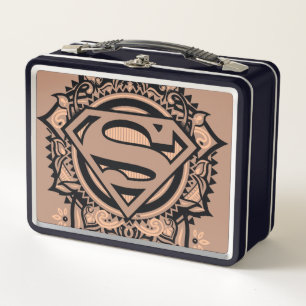 Lunch Box Supergirl Mandala Graphic