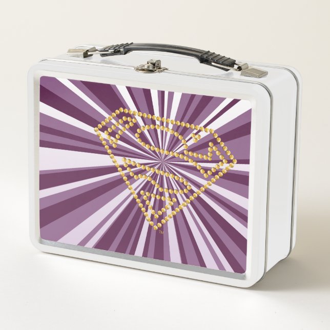 Lunch Box Supergirl Studded S-Shield (Devant)