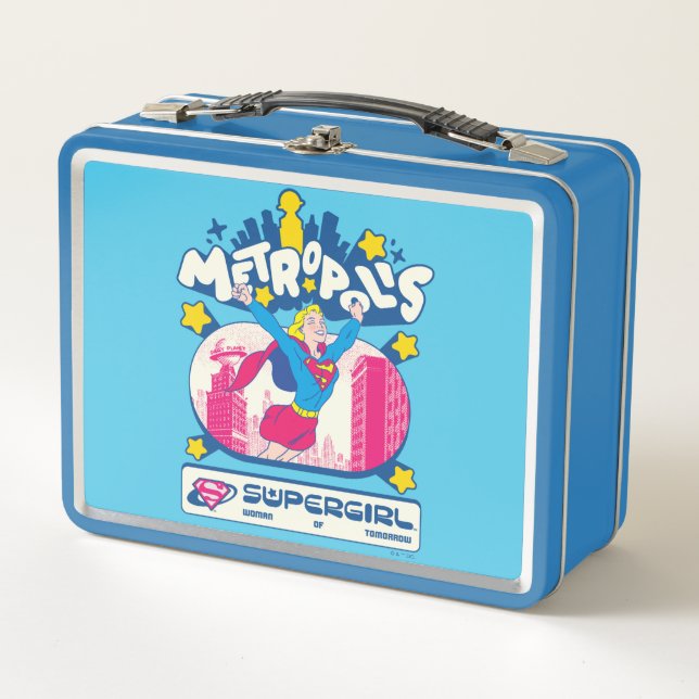 Lunch Box Supergirl Super Pop Femme de demain (Devant)