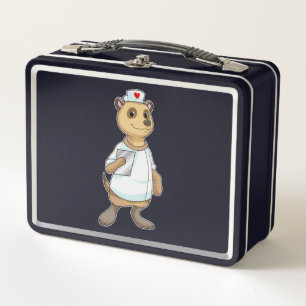 Lunch Box Suricate en infirmière au cœur d'or