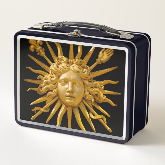 Lunch Box Symbole de Louis XIV le Roi Soleil (Devant)