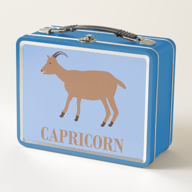 Lunch Box Symbole étoile Capricorne Chèvre (Devant)