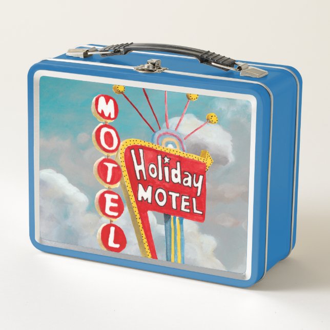 Lunch Box Symbole motel de vacances (Devant)