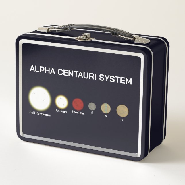 Lunch Box Système Alpha Centauri (Devant)
