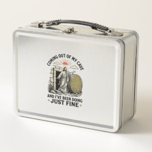 Lunch Box T-shirt chrétien de résurrection en sortant de ma