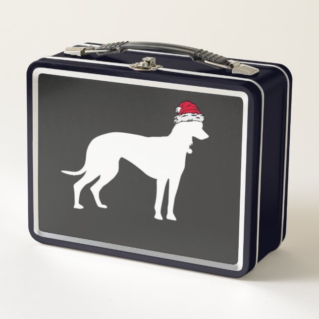 Lunch Box T-Shirt essentiel Greyhound Noël (Devant)