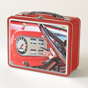 Lunch Box Tableau de bord de camionnette classique 1950