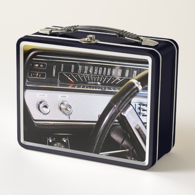 Lunch Box Tableau de bord de voiture classique 1965 (Devant)