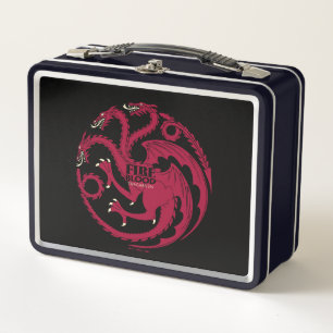 Lunch Box Targaryen Sigil - Fire & Blood
