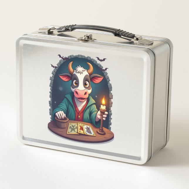 Lunch Box Tarot de vache de terreur (Devant)