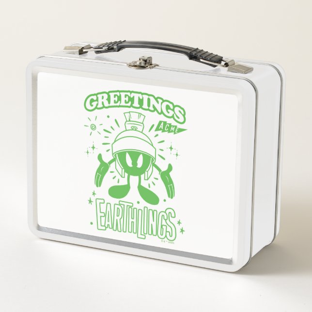 Lunch Box Tasty Retro MARVIN LE MARTIAN™ (Devant)