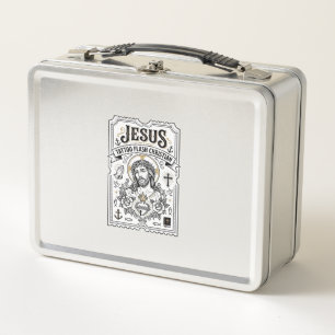 Lunch Box Tatouage flash Jésus Christianisme Tatouage flash