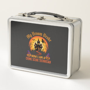 Lunch Box Technicien de scène de crime Halloween Humour de s