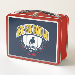 Lunch Box Ted Lasso AFC Richmond Athletic Circle Badge