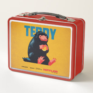 Lunch Box Teddy Vintage Graphic