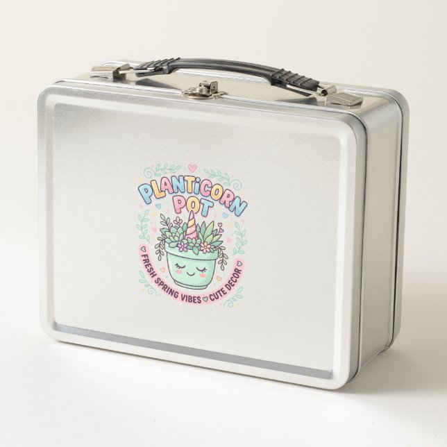 Lunch Box Tee-shirt graphique design graphique de licorne Pl (Devant)