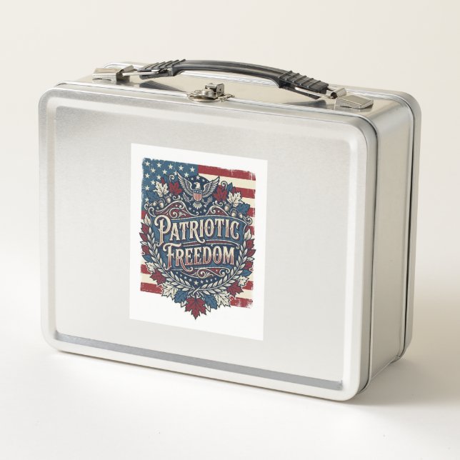 Lunch Box Tee-shirt graphique vectoriel feuilles d'automne p (Devant)
