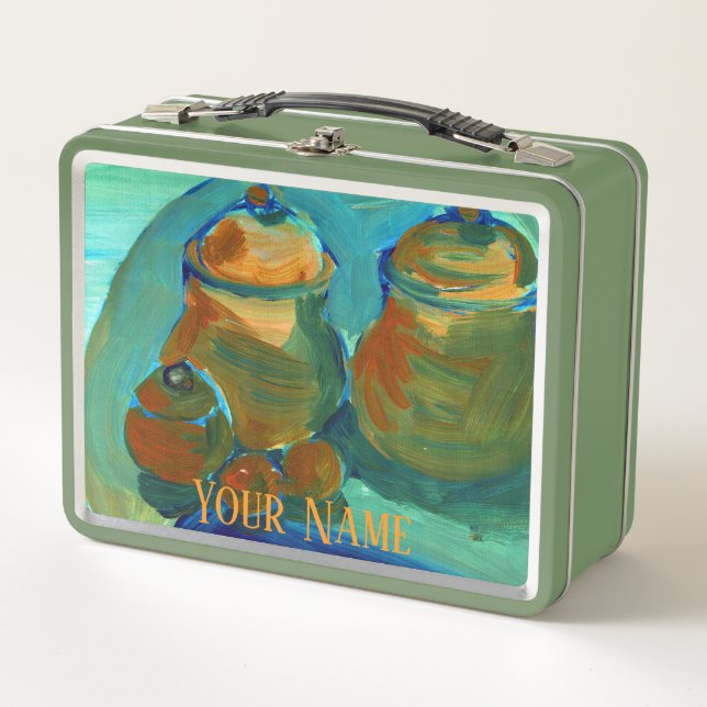 Lunch Box Téléchargez Votre Peinture | Transformez une Image (Devant)