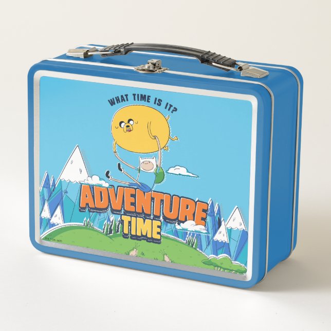 Lunch Box Temps d'aventure | Jake Flottant Avec Finn (Devant)