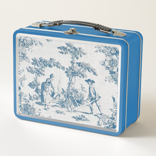 Lunch Box Toile Bleue (Devant)