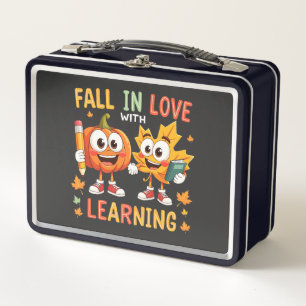 Lunch Box Tomber dans l'amour avec l'école d'apprentissage