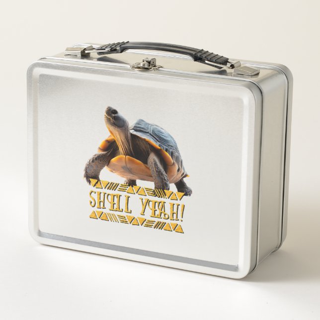 Lunch Box Tortue 001 Coquille Ouais! (Devant)