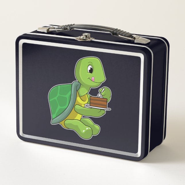 Lunch Box Tortue au gâteau (Devant)