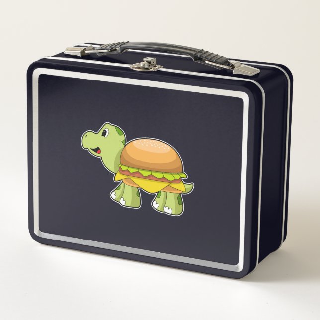 Lunch Box Tortue avec coquille comme Burger.PNG (Devant)