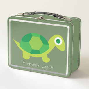 Lunch Box Tortue mignonne pour enfants Retour à la boîte à l