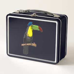 Lunch Box Toucan en tant que policier