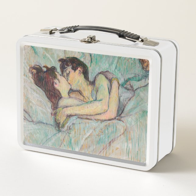 Lunch Box Toulouse-Lautrec - Au lit : Le baiser (Devant)