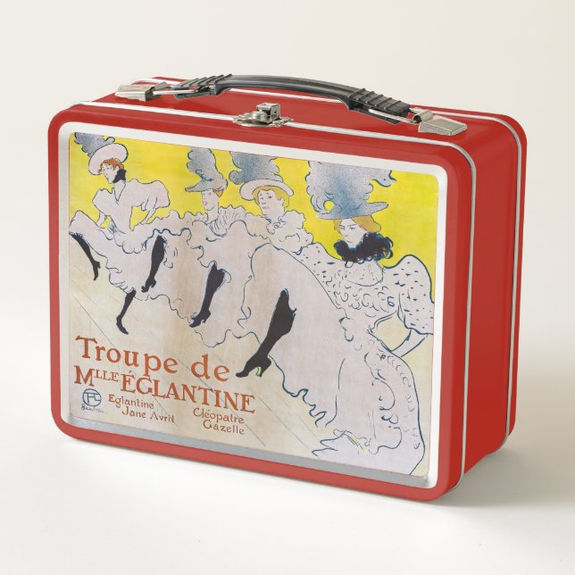Lunch Box Toulouse-Lautrec - Troupe de Mlle Eglantine (Devant)