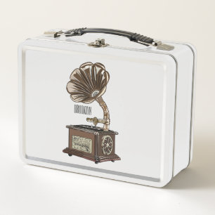 Lunch Box Tourne-disque dessin animé