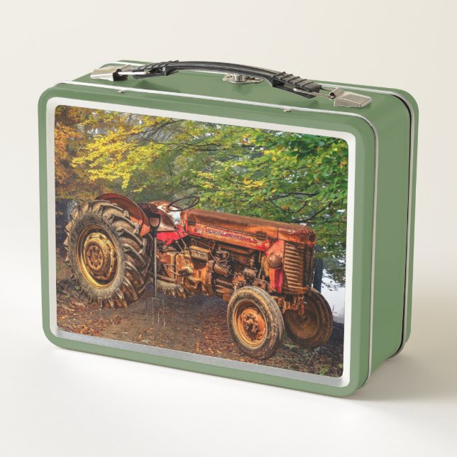 Lunch Box Traceur de la ferme rouge (Dos)