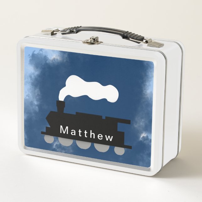 Lunch Box Train de boîte à lunch personnalisé (Devant)