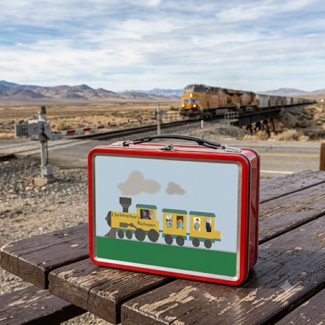 Lunch Box Train personnalisable (Créateur téléchargé)