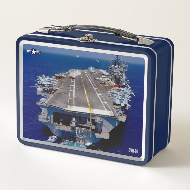 LUNCH BOX TRANSPORTEUR D'AÉRONEF AMÉRICAIN (Devant)