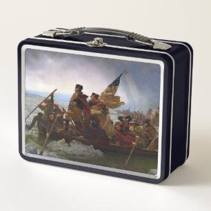 Lunch Box Traverser le Delaware 1776 : général George Washin