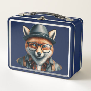 Lunch Box Trendy Fox Character