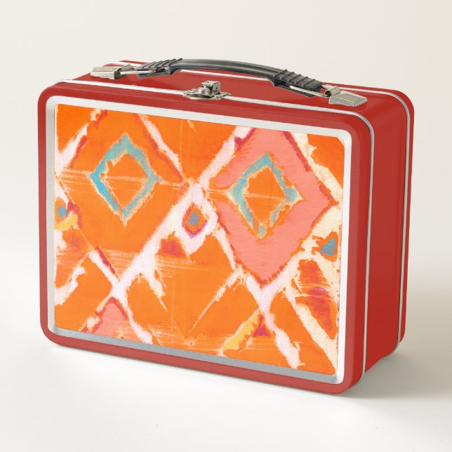 Lunch Box Tribal Orange II (Devant)