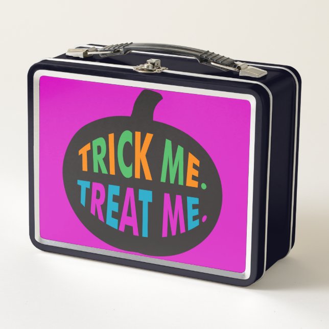 Lunch Box Trick Me Traite, Halloween Multi-Couleur (Devant)