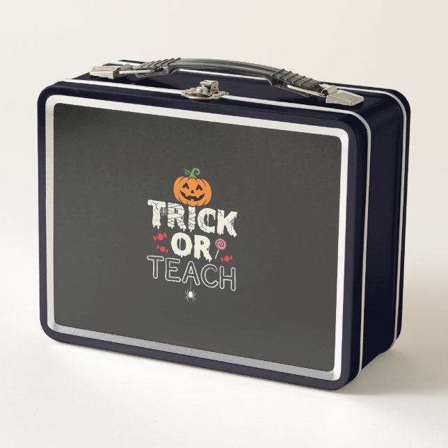 Lunch Box Trick or Teach Halloween Teacher Design (2)_1 (Devant)